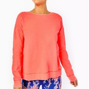 NWT Lilly Pulitzer Luxletic Biscaya Cross-Back Pullover